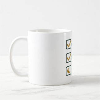 Check Check Nap Checklist Humor Coffee Mug