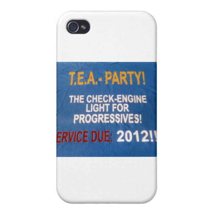 CHECK_ENGINE design iPhone 4 Case