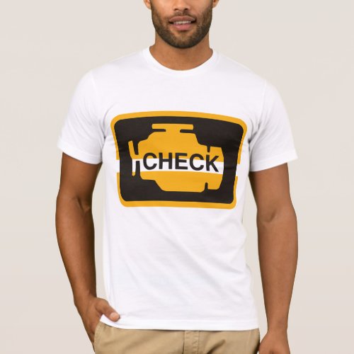 Check Engine Light Mens T_Shirt