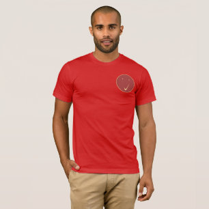 Check face - Tick/White. T-Shirt