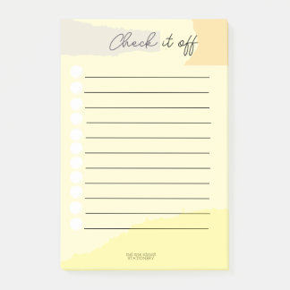 Check it off Notepad