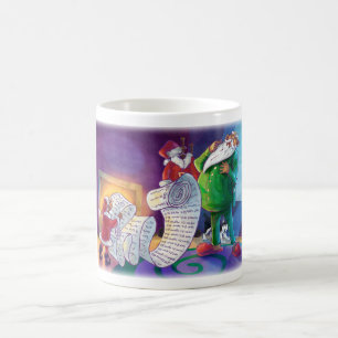 Check it Twice Santa Color Morph Mug