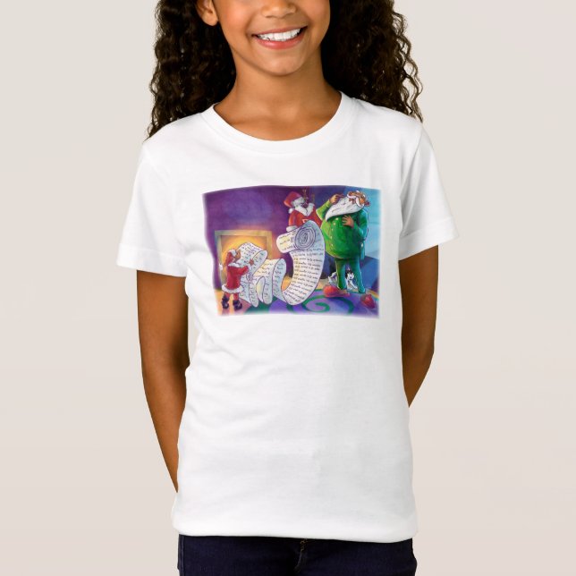 Check it Twice Santa T-Shirt (Front)