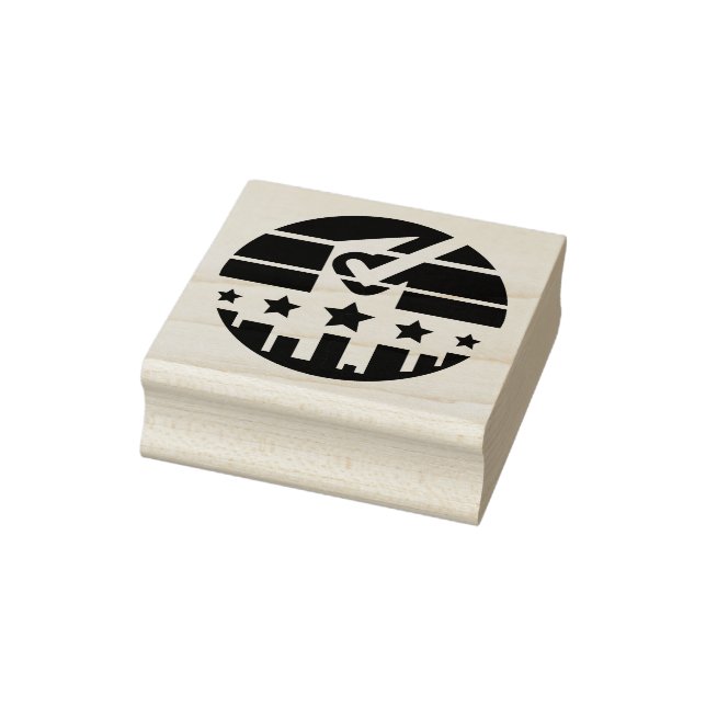 Check Mark of Unity Rubber Stamp (Stamp)