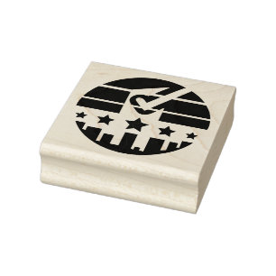 Check Mark of Unity Rubber Stamp