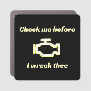 Check Me Magnet
