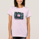 &#39;check Meowt&#39; Cute Vintage Cats Tee at Zazzle