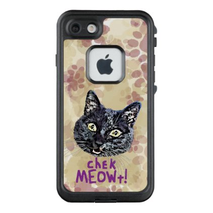 Check MEOWt LifeProof FRĒ iPhone 7 Case