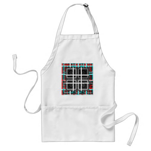 Check my Squares Curvespng Adult Apron