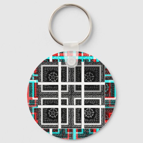 Check my Squares Curvespng Keychain