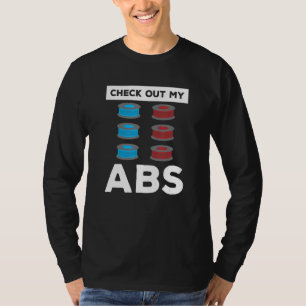 Check Out My Abs 3d Print Printer Printing Operato T-Shirt