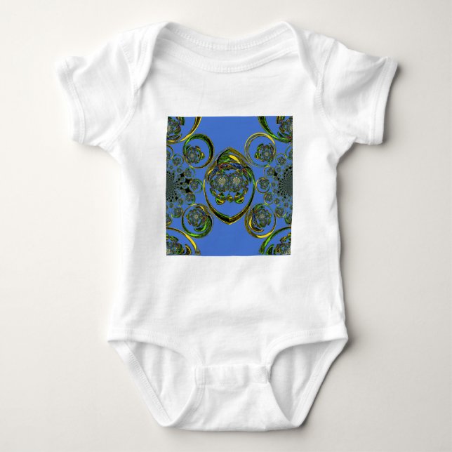 Check out my blue curves baby bodysuit (Front)