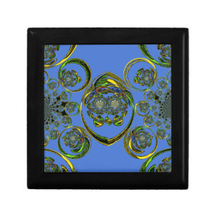 Check out my blue curves keepsake box