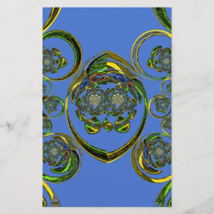 Check out my blue curves stationery