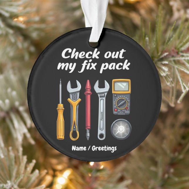 Check Out My Fixpack The Premium Kit Custom Ornament (Tree)