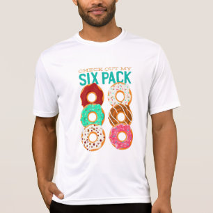 Check Out My Six Pack - Funny Donuts Workout Abs T-Shirt