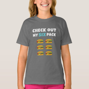 Check Out My Six Pack.. of Burgers T-Shirt