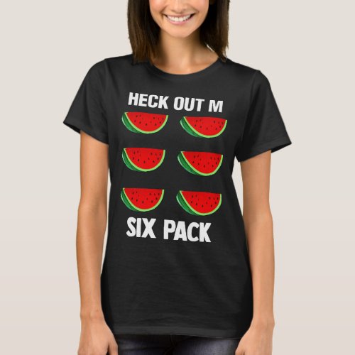 Check Out My Six Pack Tropical Summer Vibes Fruit T_Shirt