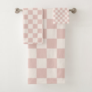 Plaid Retro Bath Towel，Checkerboard Hand Bath Towel Absorbent Face Bathroom  Home Hotel OutdoorCheckerboard Comfortable Towels - AliExpress