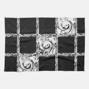 check pattern towel