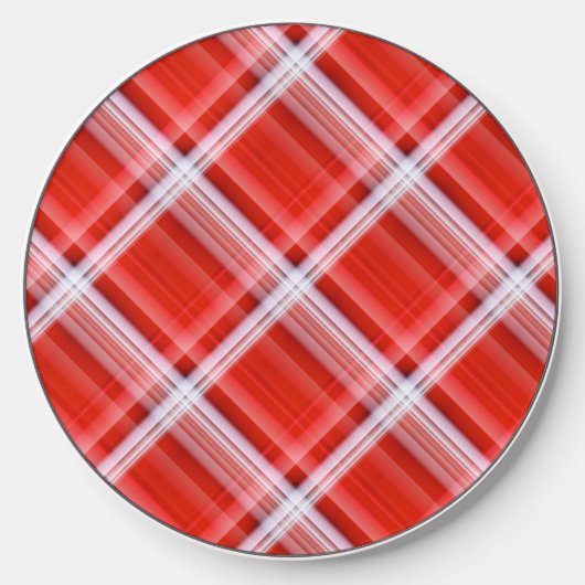 Check Pattern Wireless Charger (Front)
