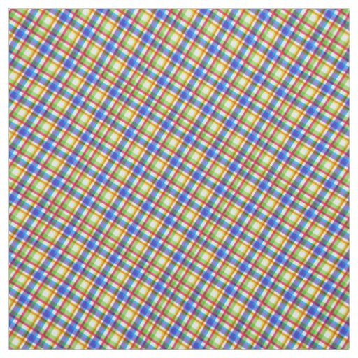 Check Plaid Custom Pima Cotton (54" width) Fabric