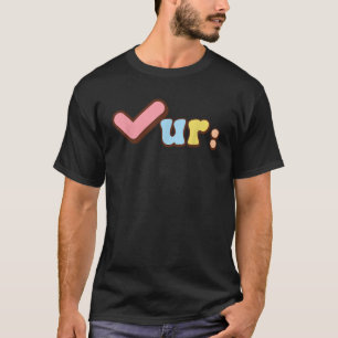 Check Your Colon Dark Blue Ribbon Cancer Awareness T-Shirt