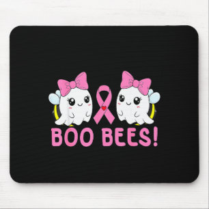Check Your Ees Boo Bees Breast Cancer Halloween Gh Mouse Pad
