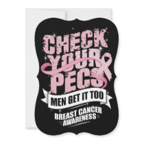 Check Your Pecs Men Breast Cancer Awareness