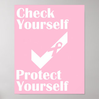 Check Yourself for Breast Cancer Poster
