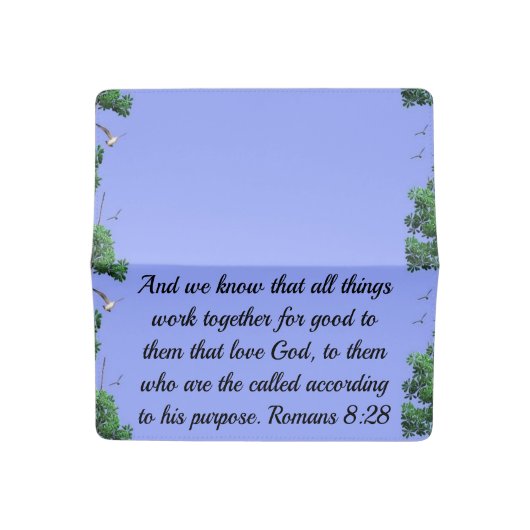 Checkbook Cover (Open)