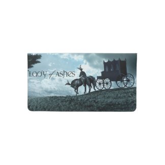 Checkbook Cover, Lady of Ashes Checkbook Cover