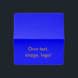 Checkbook Cover uni Royal Blue<br><div class="desc">With the ability to put your own image (photo, logo) and/or own text (content, font, color, size, location) on this product. Click on the button "Customize" or "Personalize" for any updates! Met de mogelijkheid om eigen afbeelding (foto, logo) en/of eigen tekst (inhoud, lettertype, kleur, grootte, locatie) toe te voegen. Klik...</div>