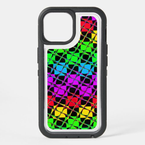 Checked Art Reflection A Stylish and Unique  iPhone 15 Case