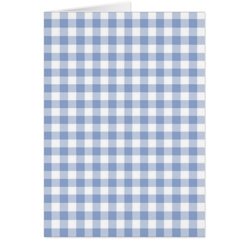 Checked Blue Gingham Classic 