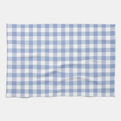 Checked Blue Gingham Classic  Kitchen Towel