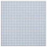Checked Blue Gingham Classic Pattern Fabric
