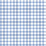 Checked Blue Gingham Classic Pattern Statuette<br><div class="desc">A traditional blue check gingham,  a classic design.</div>