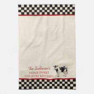 Hand Towels Milk Cow Printed Dishcloth Farmhouse Rustic - Temu