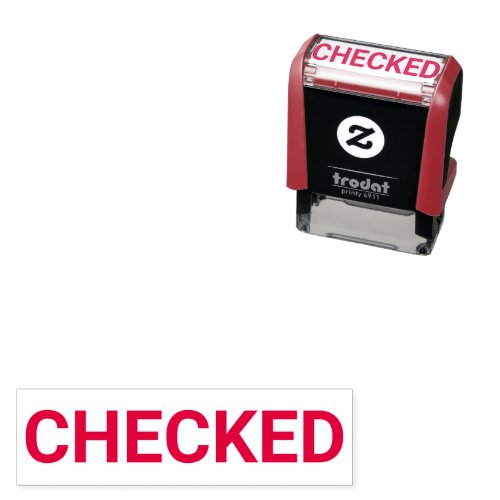 Checked Office Stamp | Z-Feed