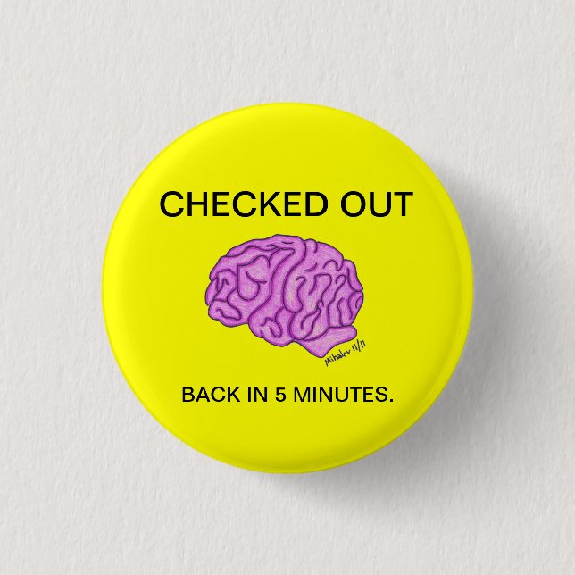 "Checked Out" button (Front)