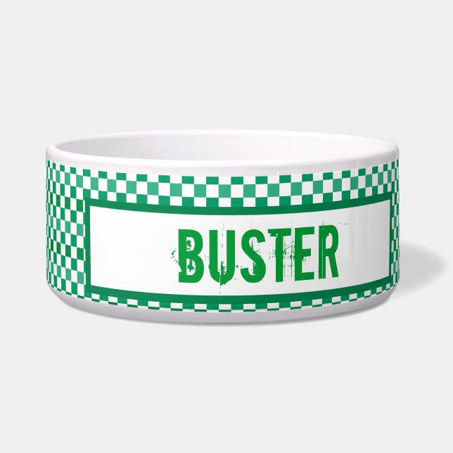 Checked Patterns Bowl (Front)