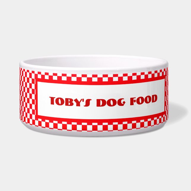 Checked Patterns Bowl (Front)