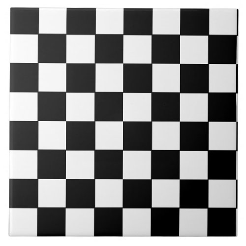 Checker Board Ceramic Tile