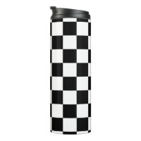 Checkered Tumbler 20oz, Plaid Checker Tumbler Cup, Checkerboard Travel Mug,  Checkered Pattern Cup 