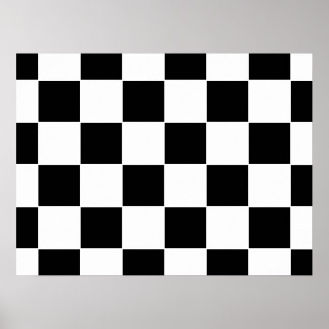Checker Board Poster (Front)