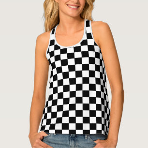Checker Board Tank Top