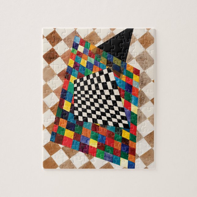 Checker by Wassily Kandinsky Jigsaw Puzzle (Vertical)
