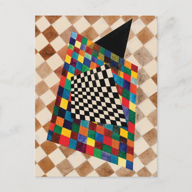 Checker by Wassily Kandinsky Postcard (Front)