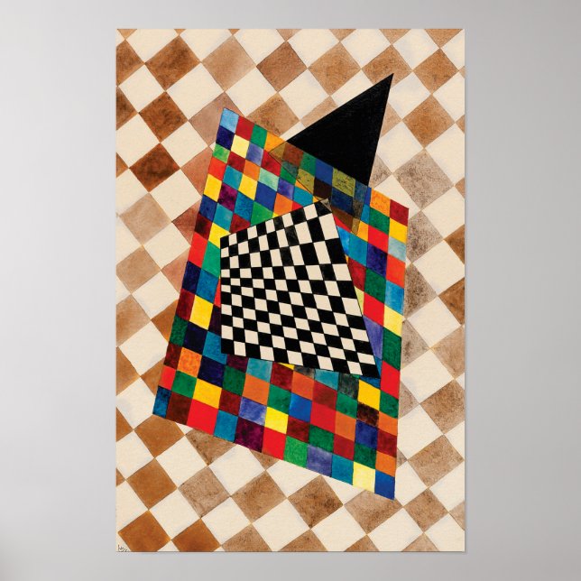 Checker by Wassily Kandinsky Poster (Front)